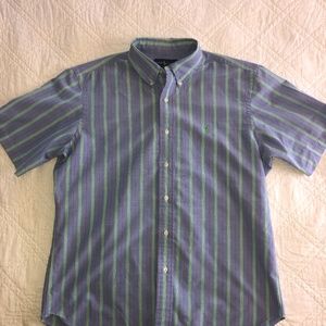 Ralph Lauren Men's S/S  Button-Down shirt L EUC